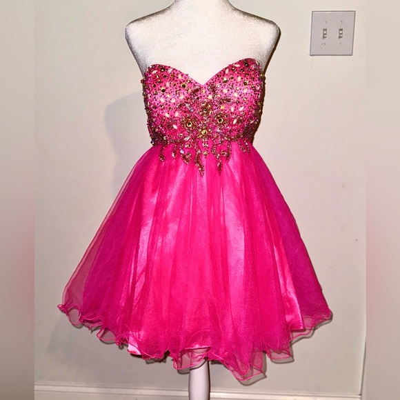 JOVANI SHORT & COCKTAIL Dress 612 - Picture 4 of 4